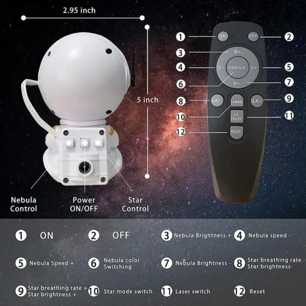 Astronaut Space Projector - Image 3