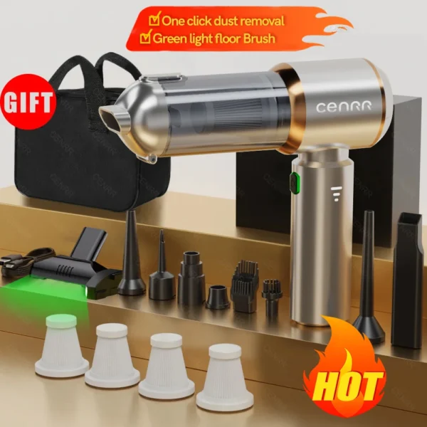 Powerful Mini Vacuum Cleaner - Image 9