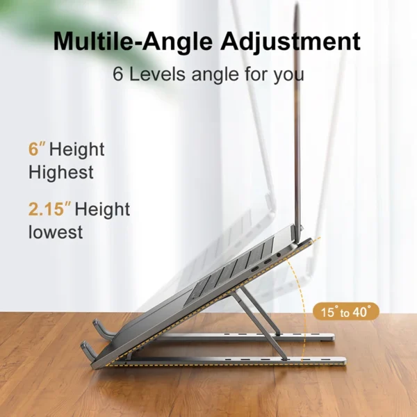 Portable & Adjustable Laptop Stand - Image 3