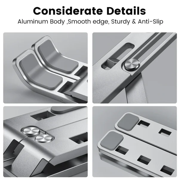 Portable & Adjustable Laptop Stand - Image 4