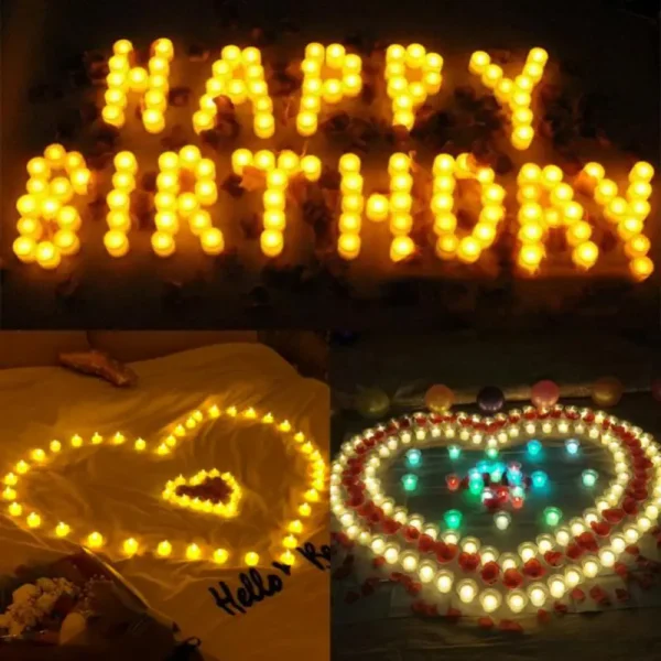 Flameless LED Candle (Battery Powered) - Image 2