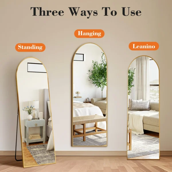 Standing or Wall-Mounted Mirror - Image 5