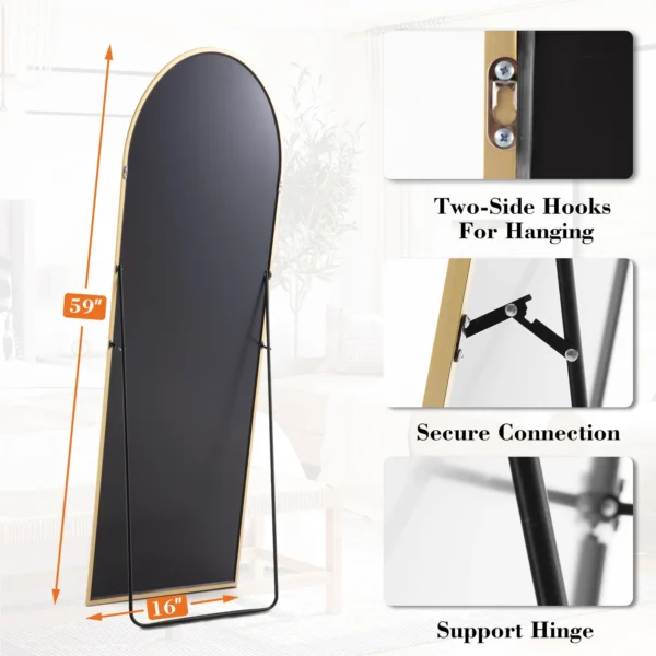 Standing or Wall-Mounted Mirror - Image 4