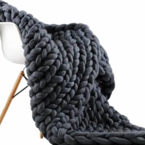 Hand woven weighted blanket
