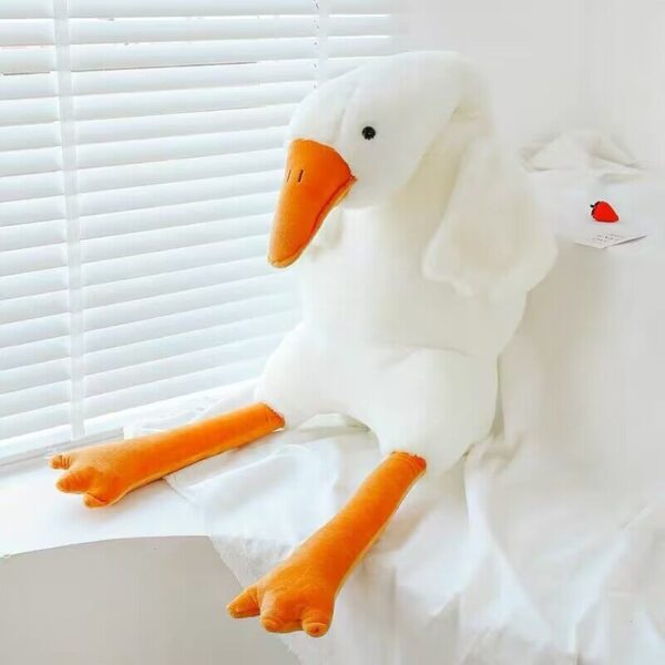 Cute Big White Geese Pillow Plush - Image 10