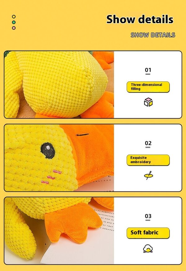 Bite-Resistant Dog Cuddle Toy - Image 7