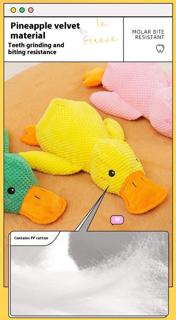 Bite-Resistant Dog Cuddle Toy - Image 2