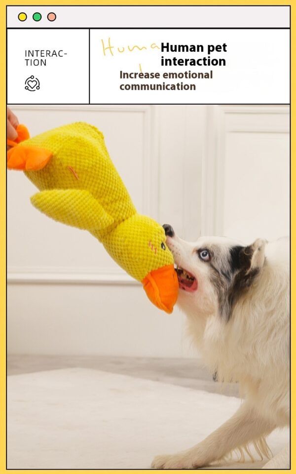 Bite-Resistant Dog Cuddle Toy - Image 3